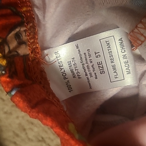 Toy story christmas pj set - Picture 5 of 6